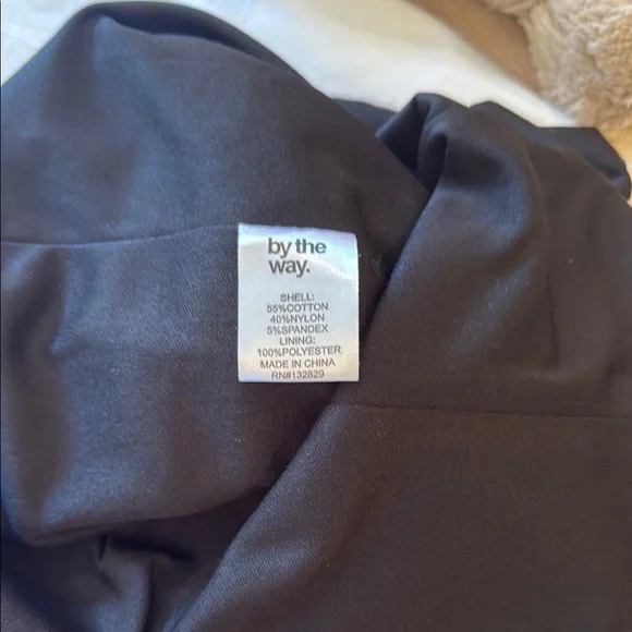 Elegant by the way. Black Square Neck Mini Dress Size M - Picture 7 of 7